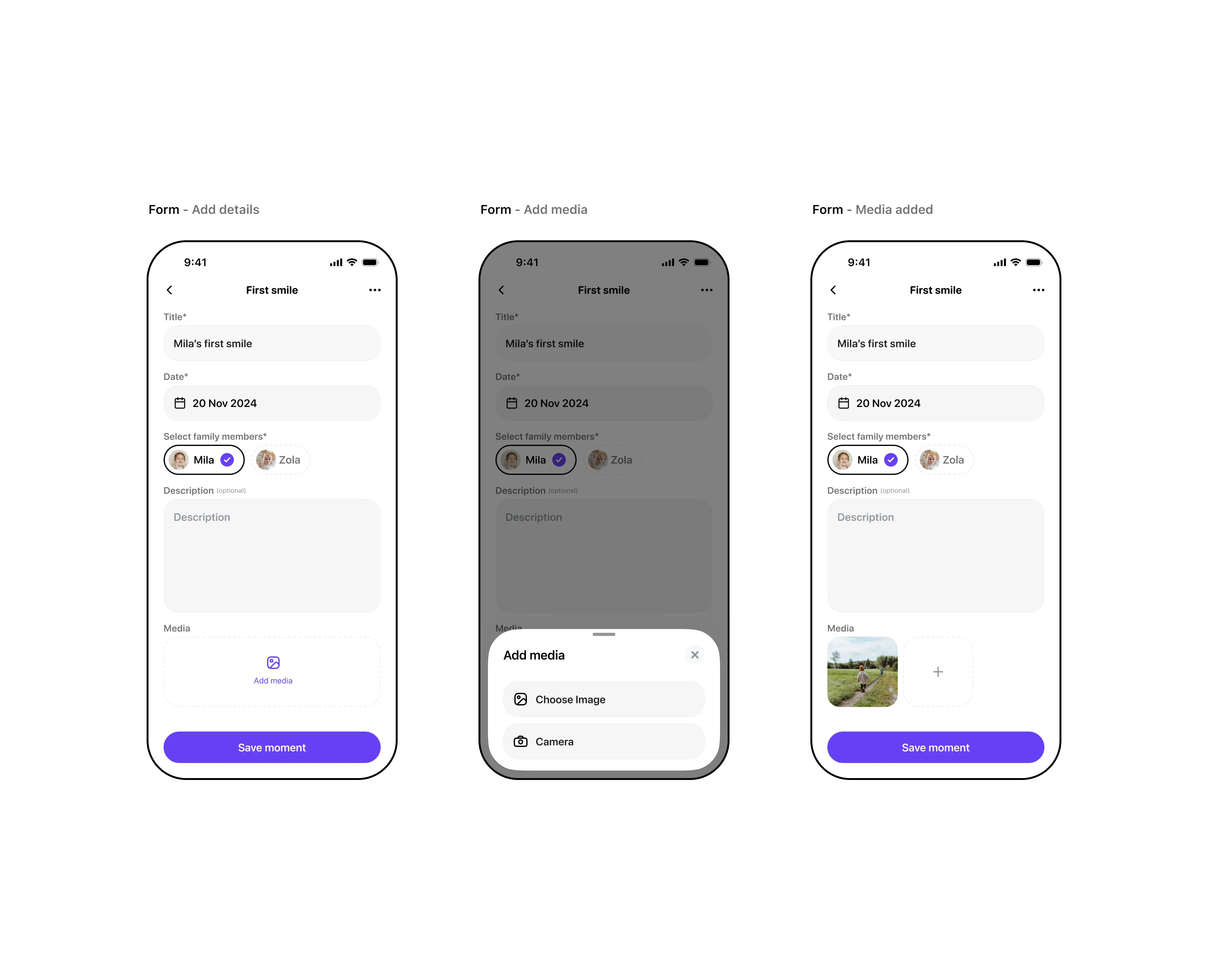 Add media flow