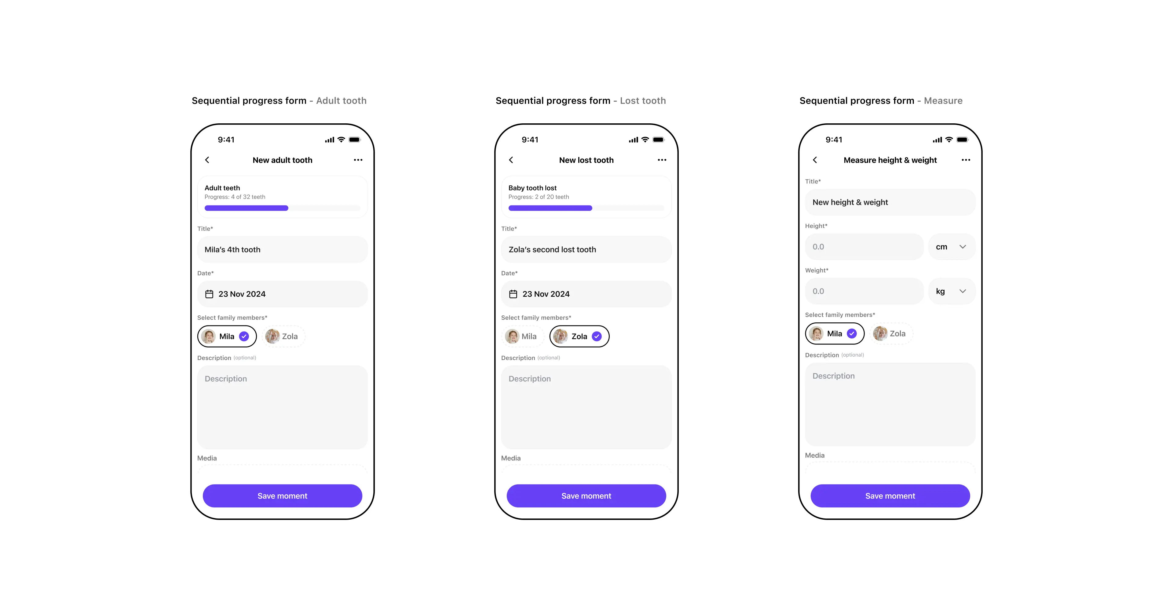 Step 1: Create user profile